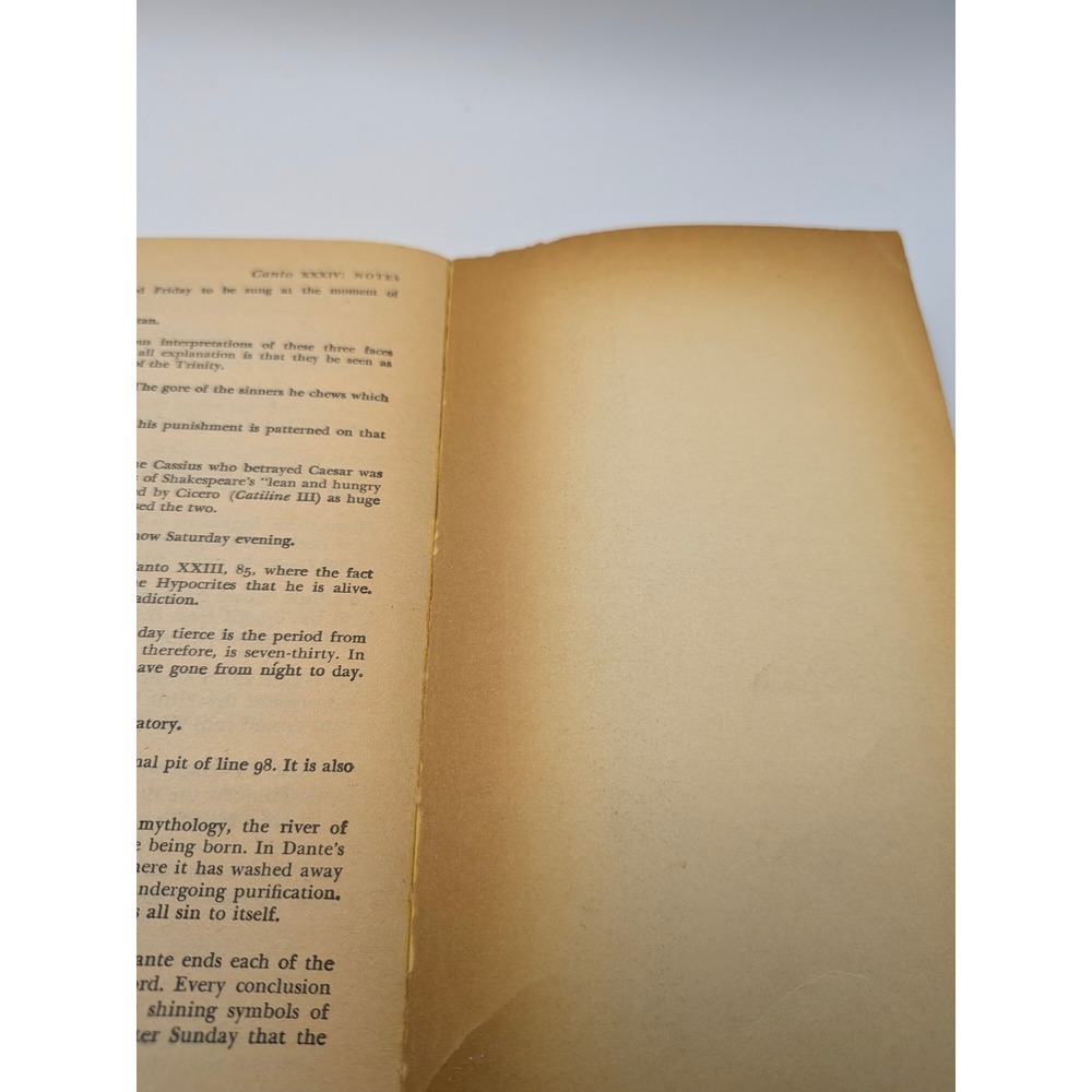 The Inferno Dante Alighieri Translation Mentor Vintage Paperback 1954 No ISBN - Picture 10 of 16